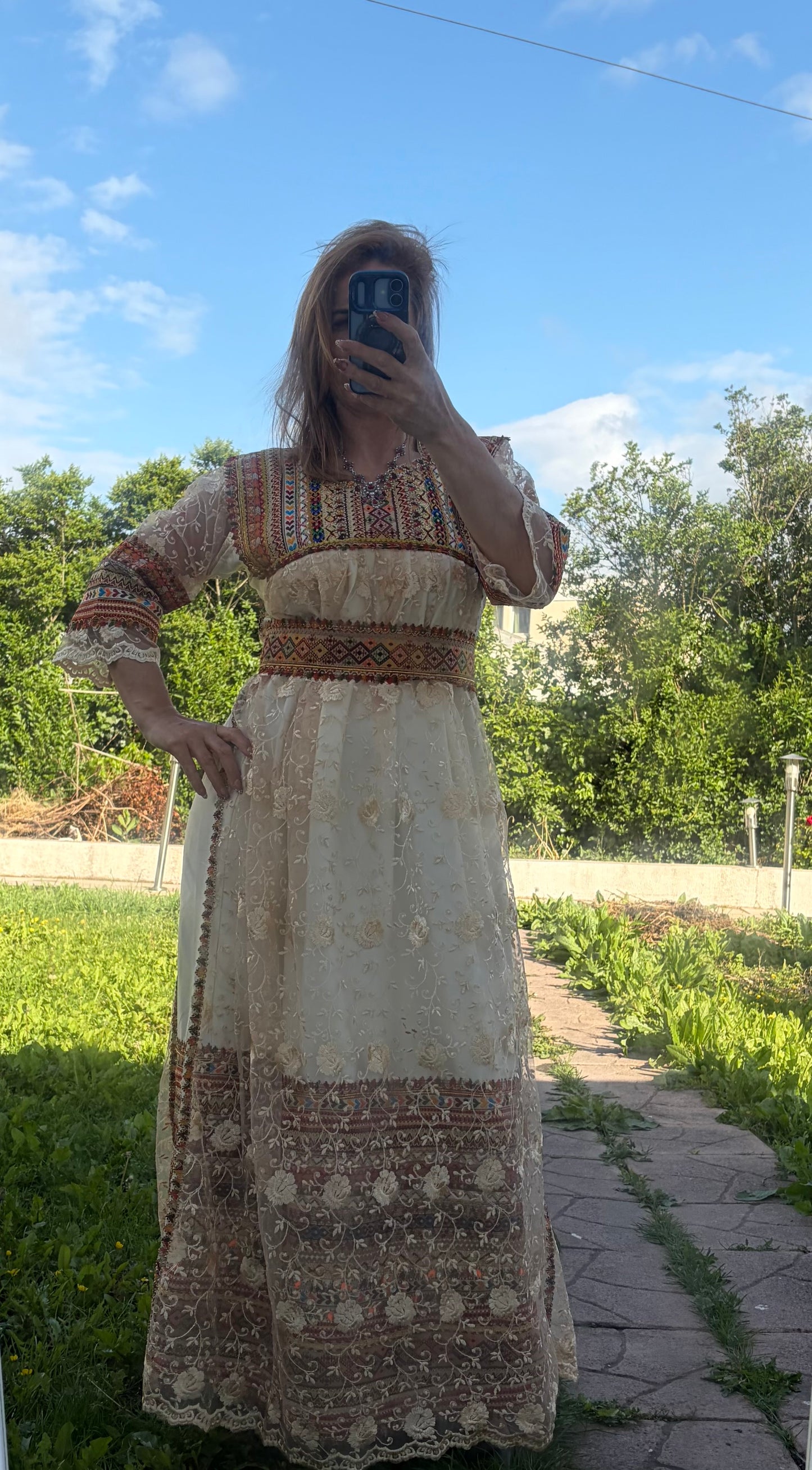 Robe nomidia beige