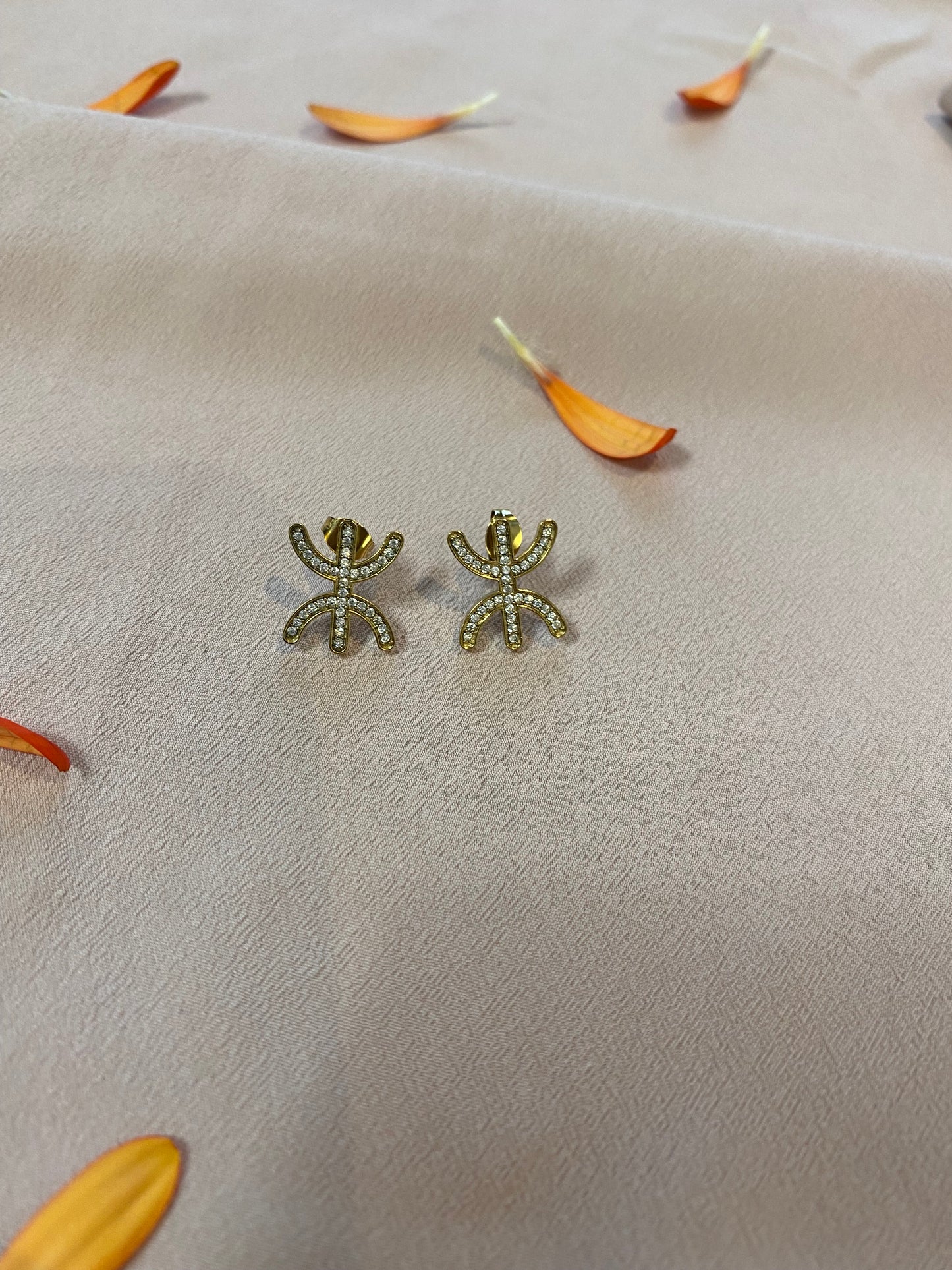 Boucle thanina perle certifié