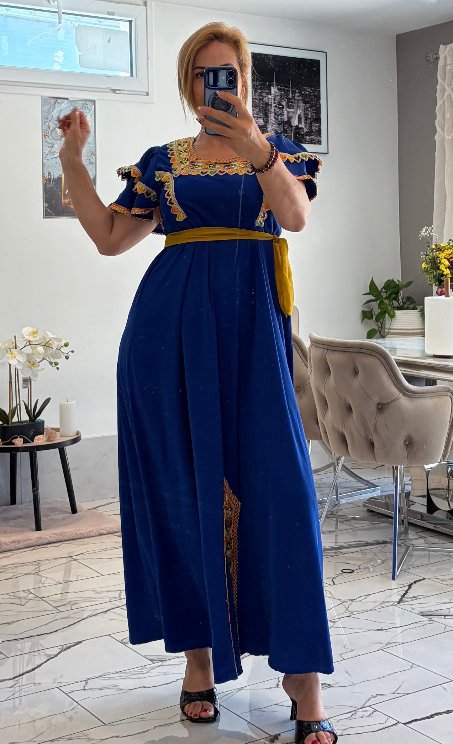 Robe bleue T37/48