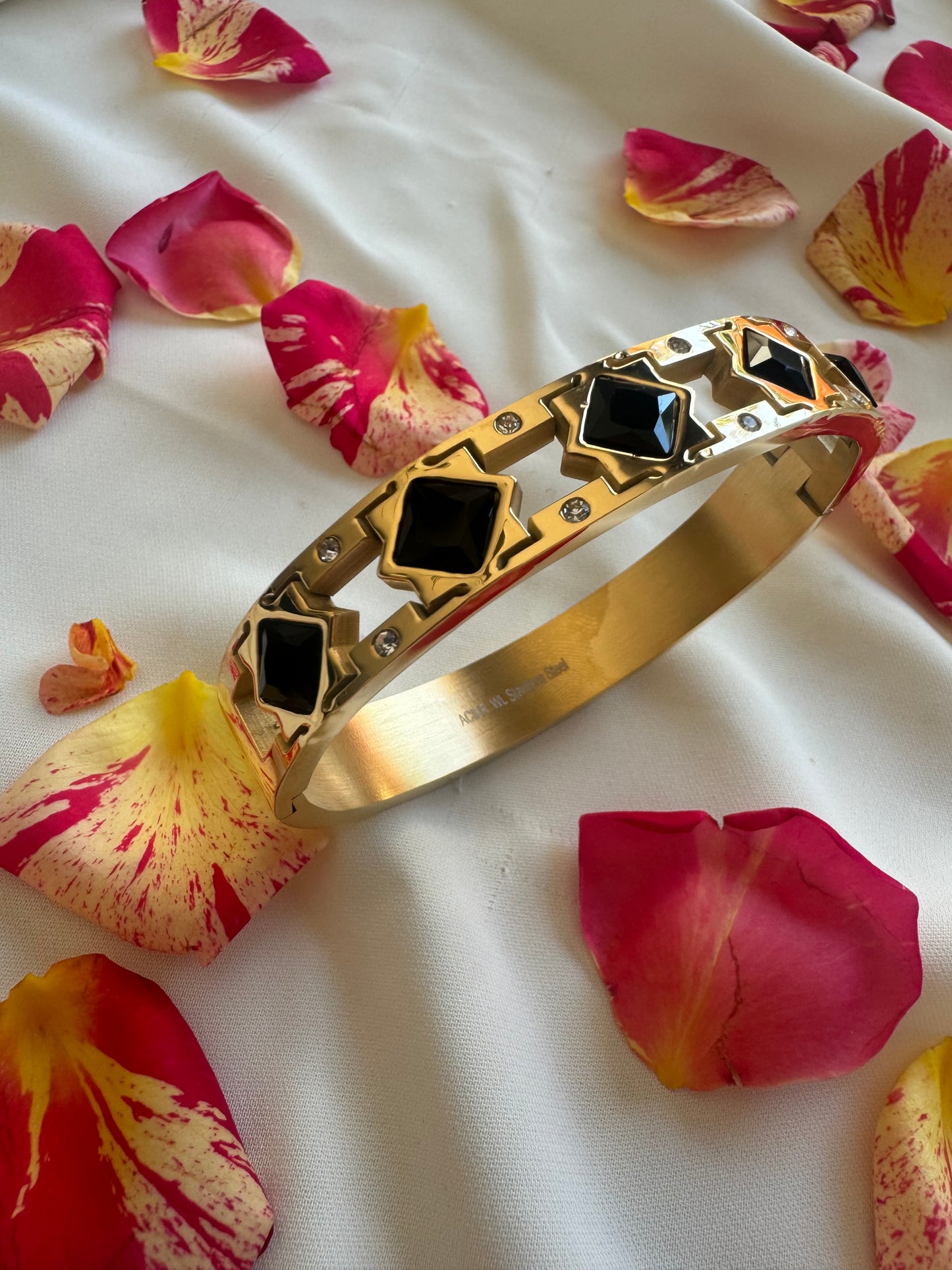 Bracelet d’été perle noir