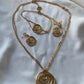 Parure rondelle 3 pièce