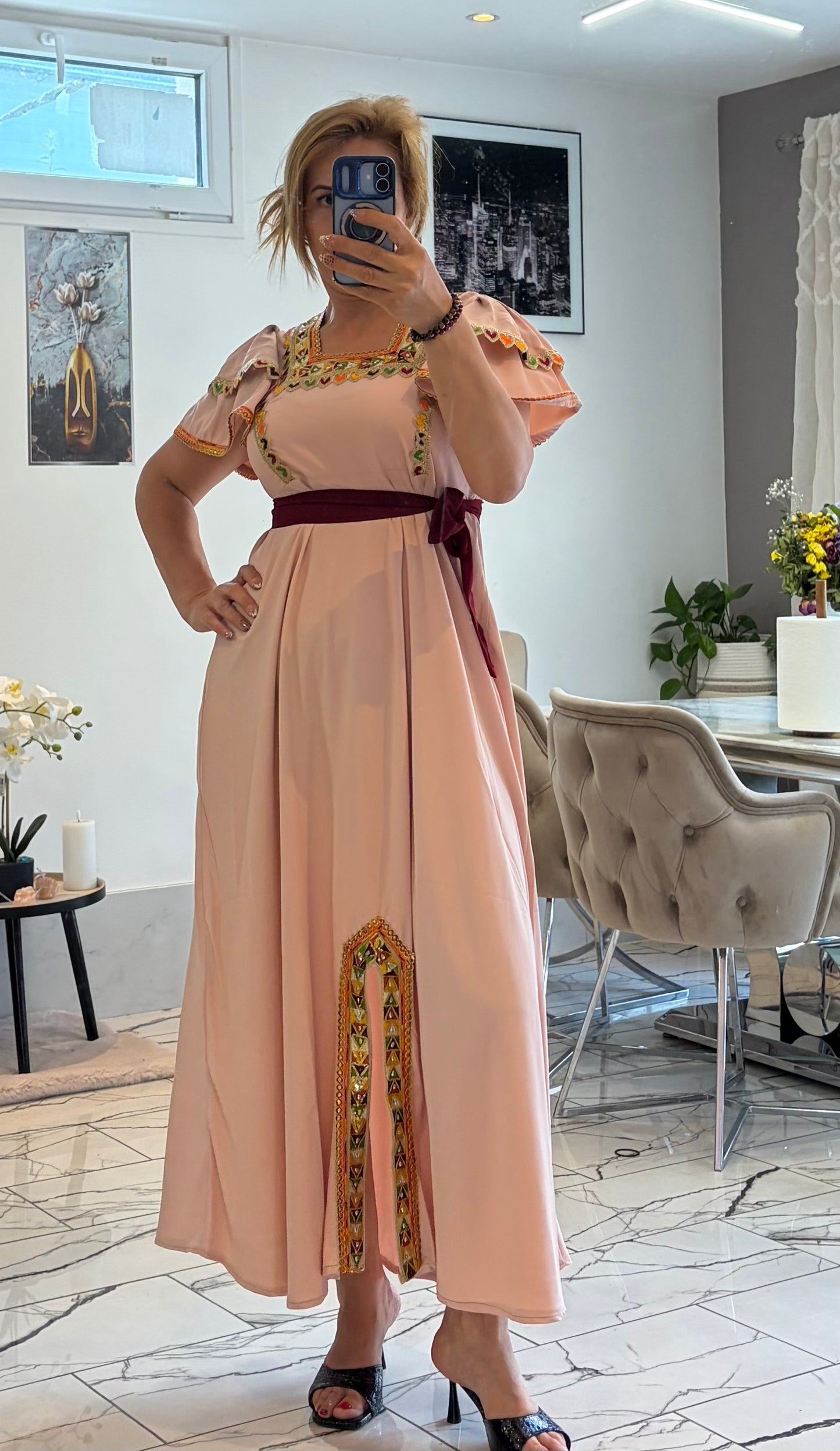 Robe rosée T36/48