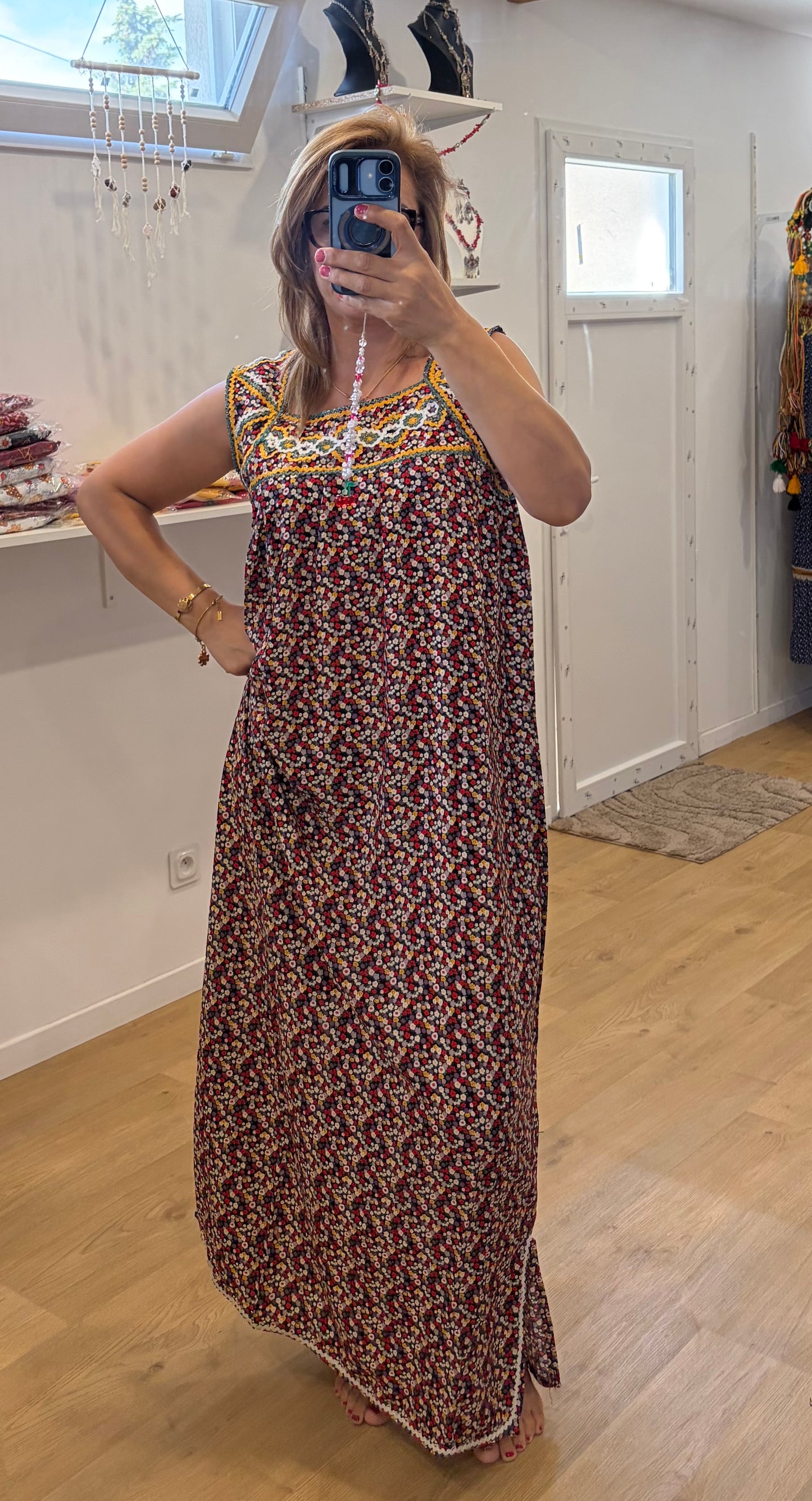 Robes maison fleurs mini t 36/46