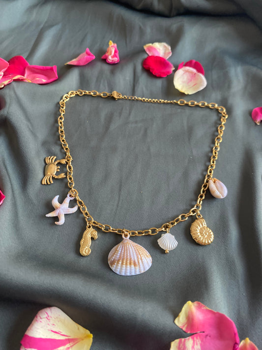 Collier coquillages