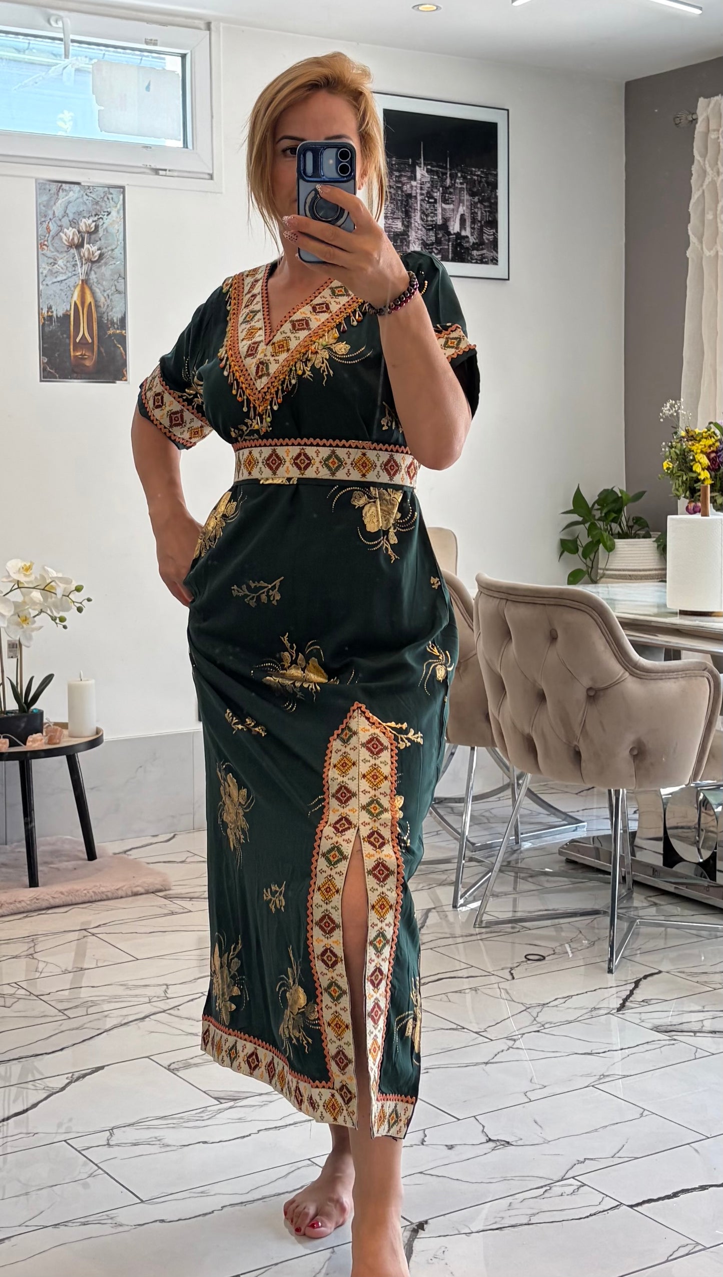 Robes colle V