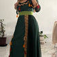 Robe kabyle modèle 11 T36/48 vert