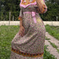 Robes fleuries rosée