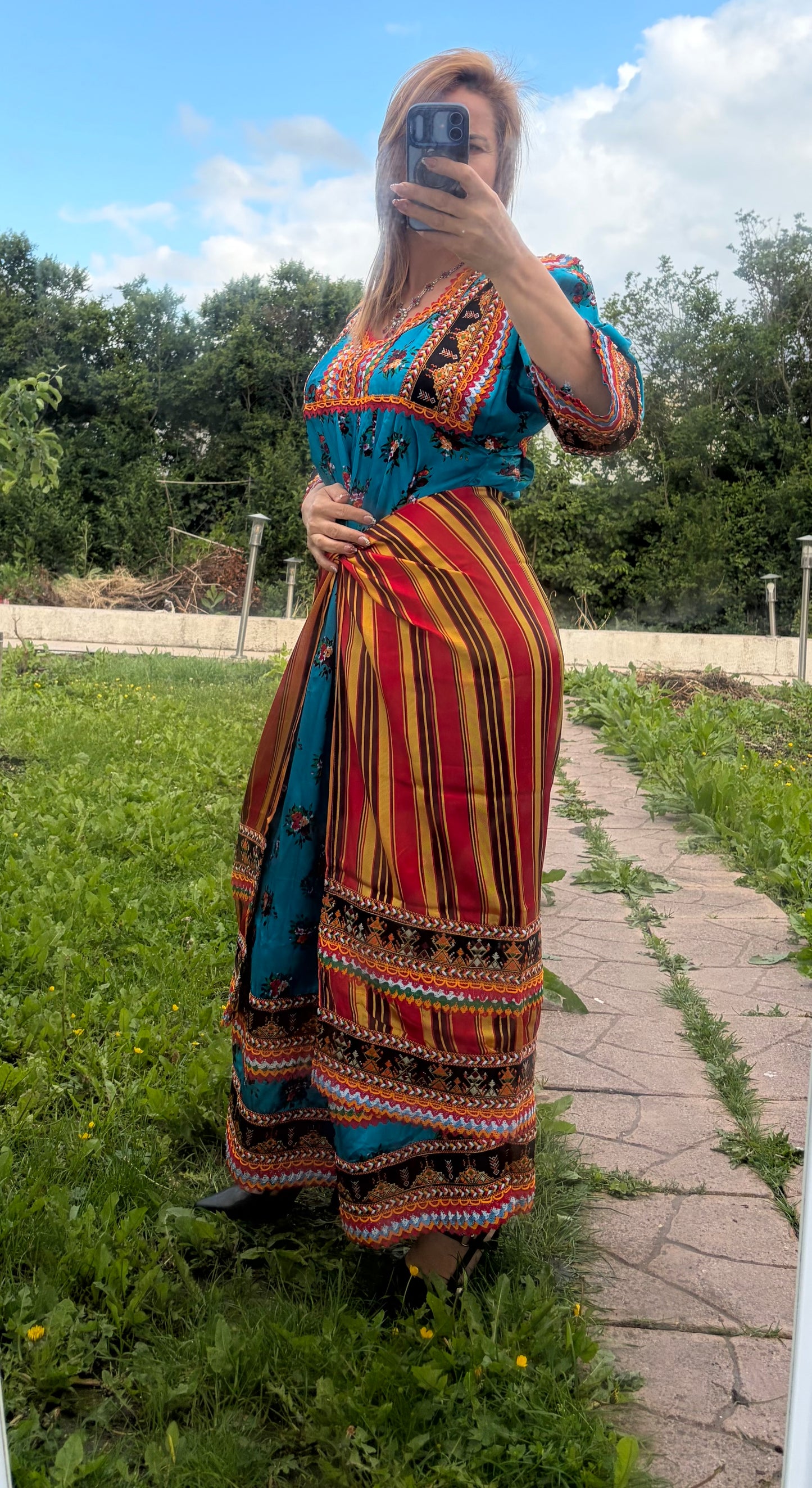 Robe iwadyene avec foutha