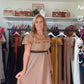 Robes fête brodé grande taille T40/50