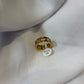 Bague diamants blancs T19