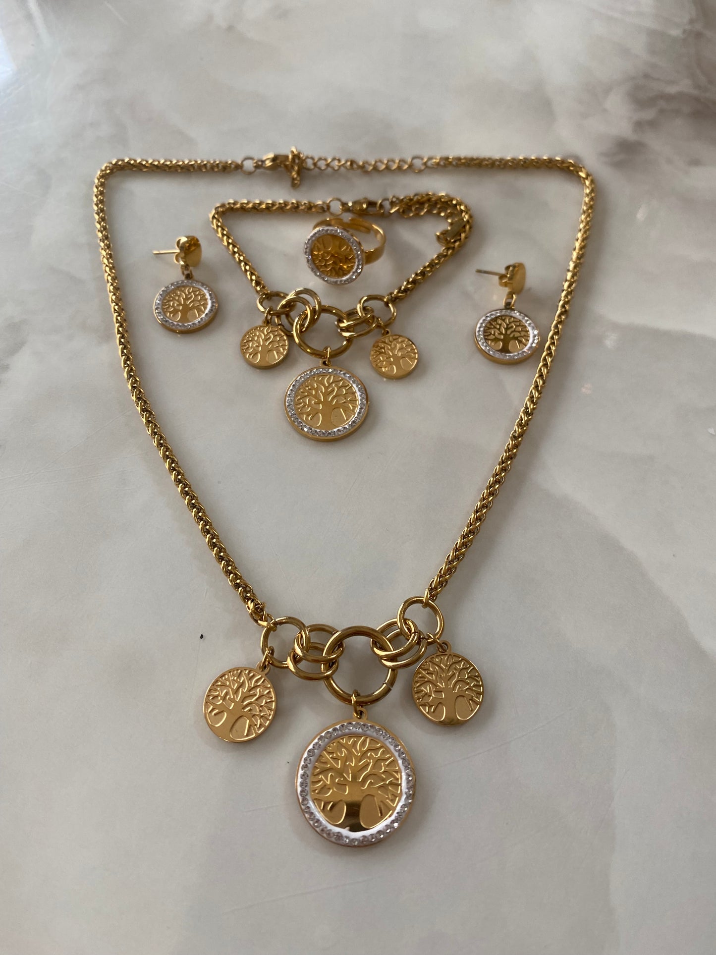 Ensemble arbre de vie 4 pièce