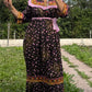 Robes fleuries rosée