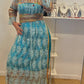 Robe noumidia bleu T36/48