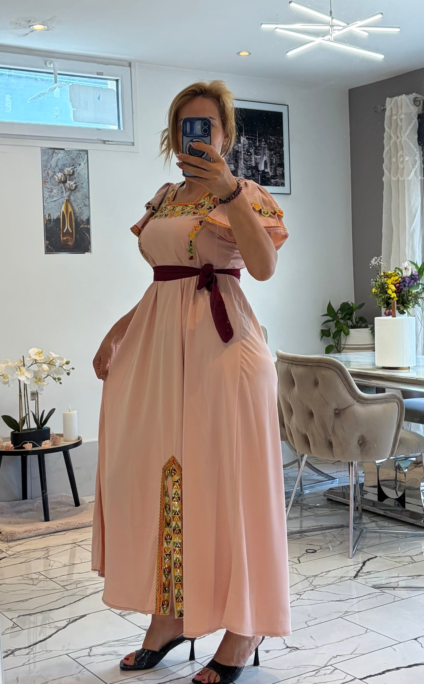 Robe rosée T36/48