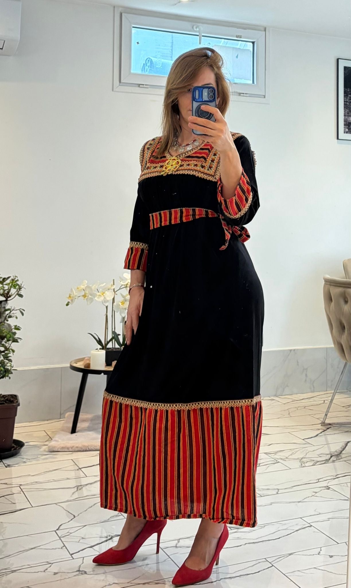 Robes velours fouthaaa