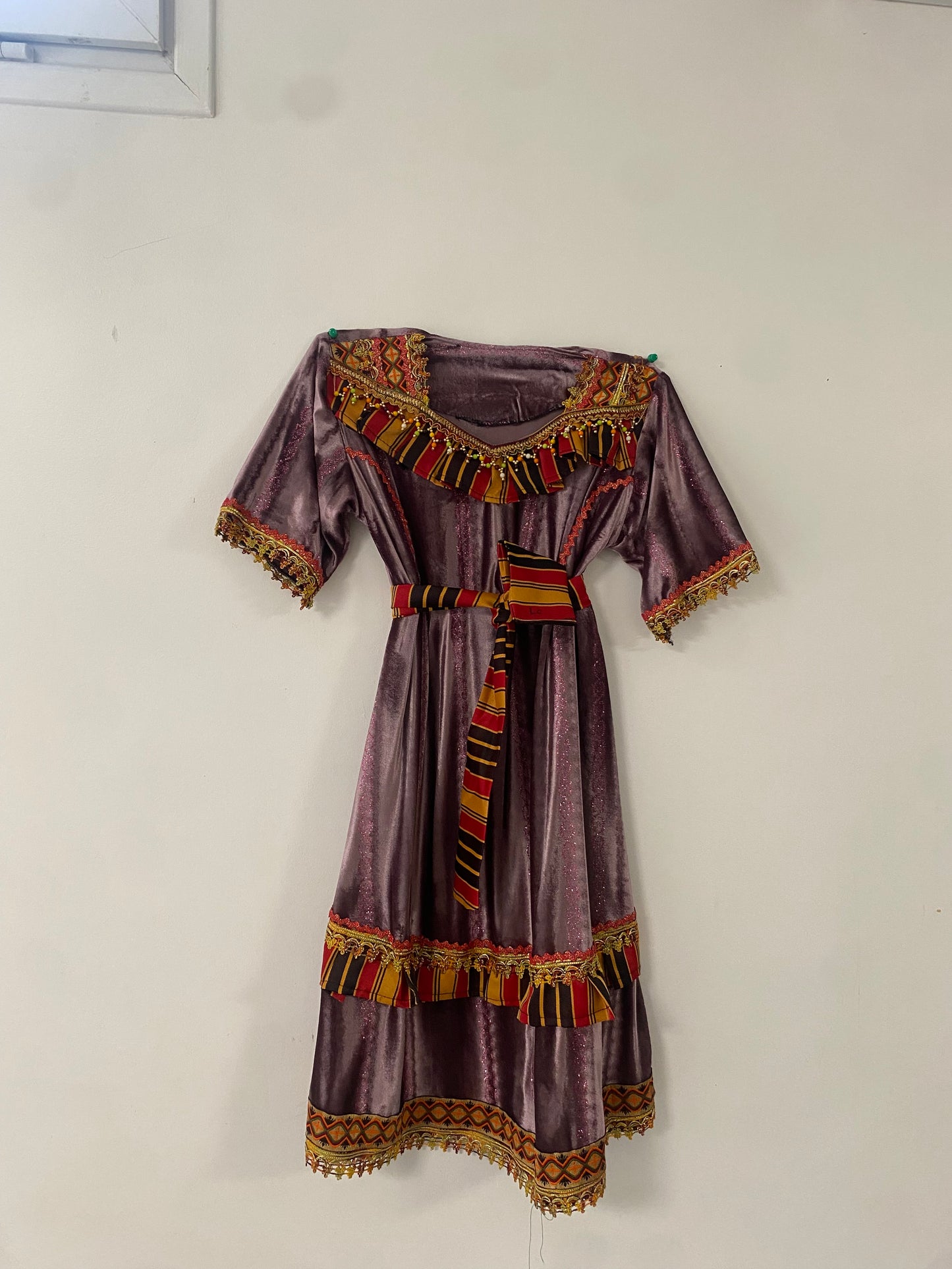 Robes velours fille (7/8/9)