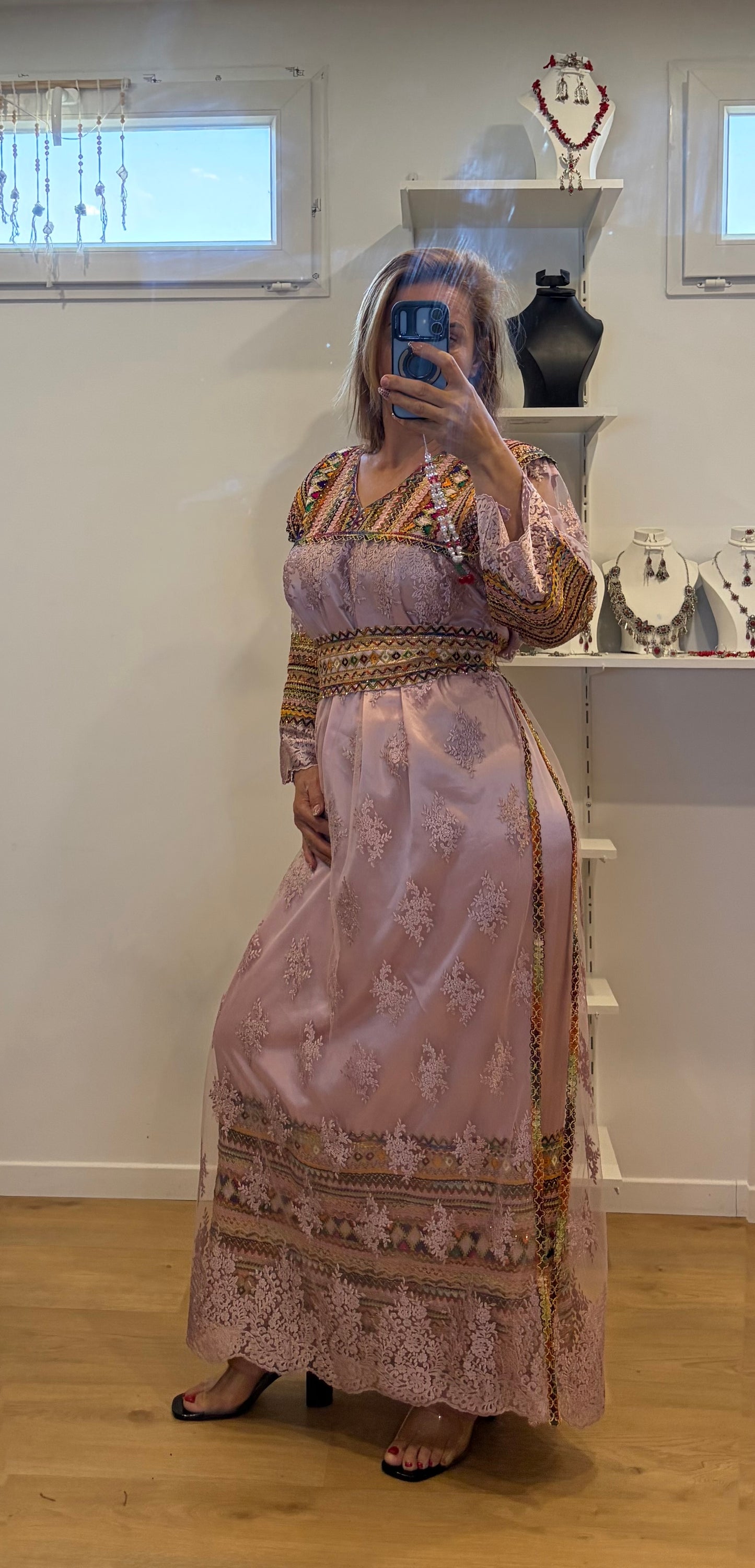 Robes noumidia rose T36/48