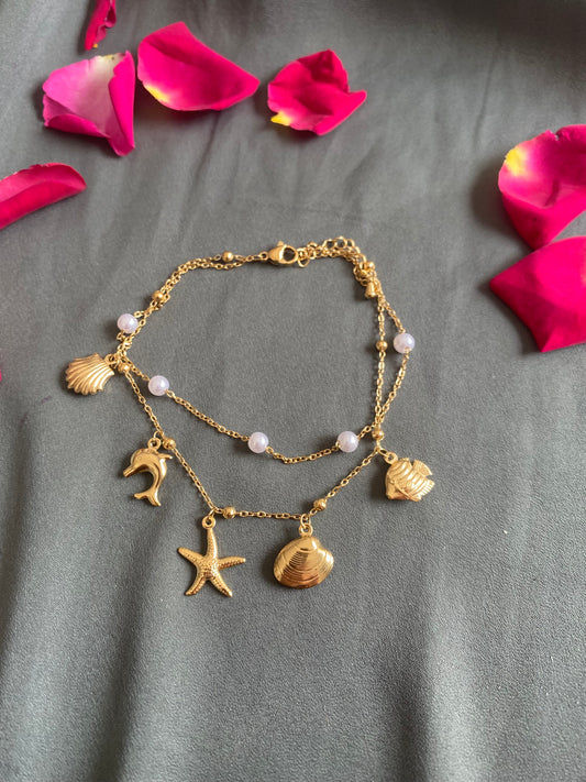 Bracelet de cheville fruit de mère
