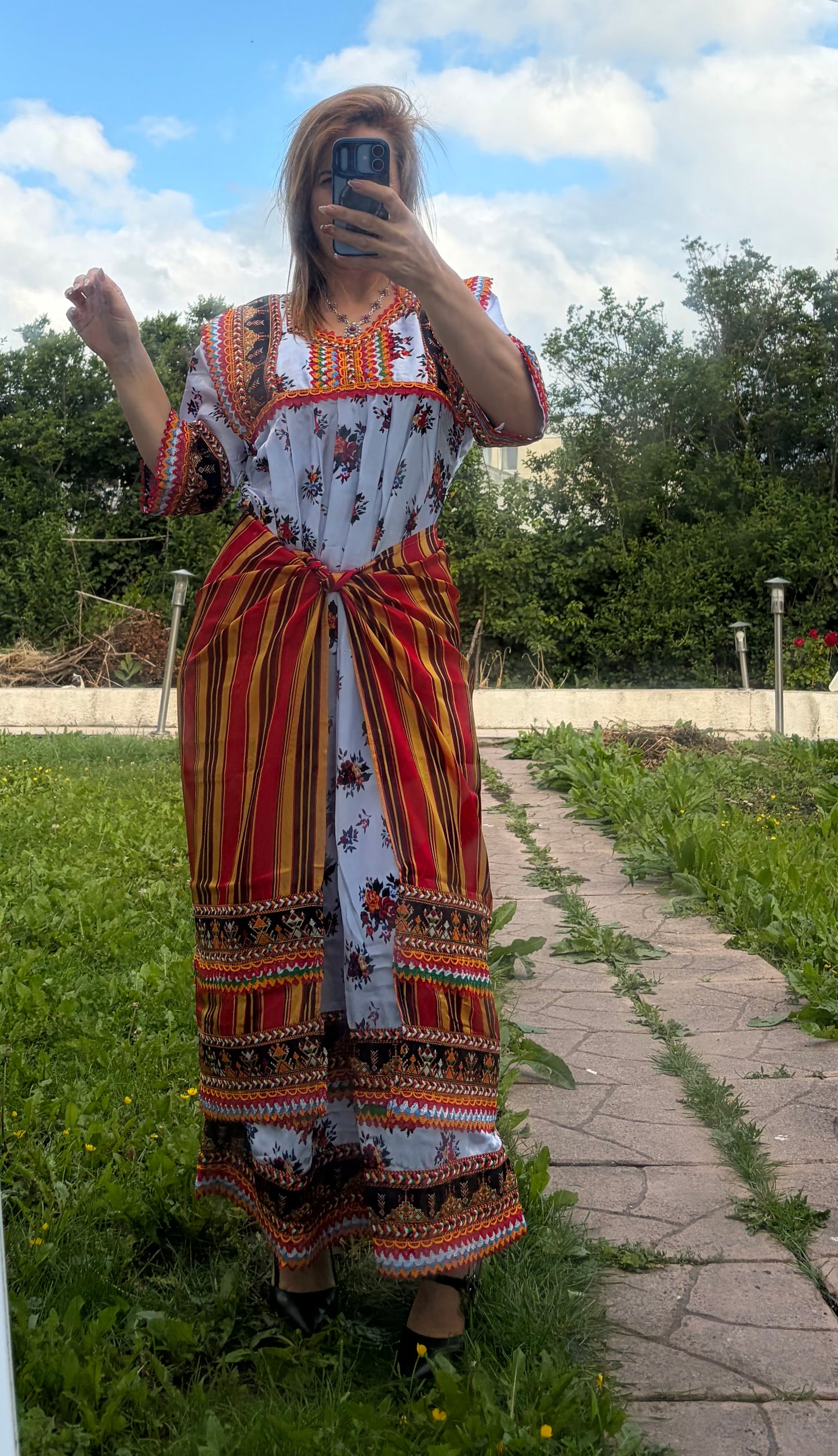 Robe iwadyene avec foutha