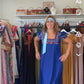 Robes fête brodé grande taille T40/50
