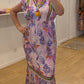Robes joies de vivre viollet taille 36/48