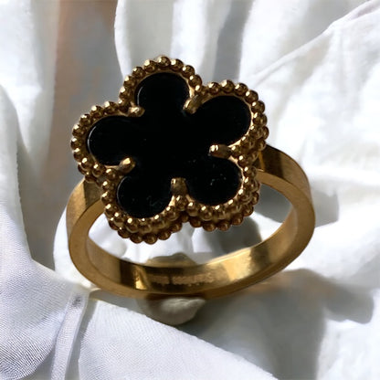 Bague trèfle