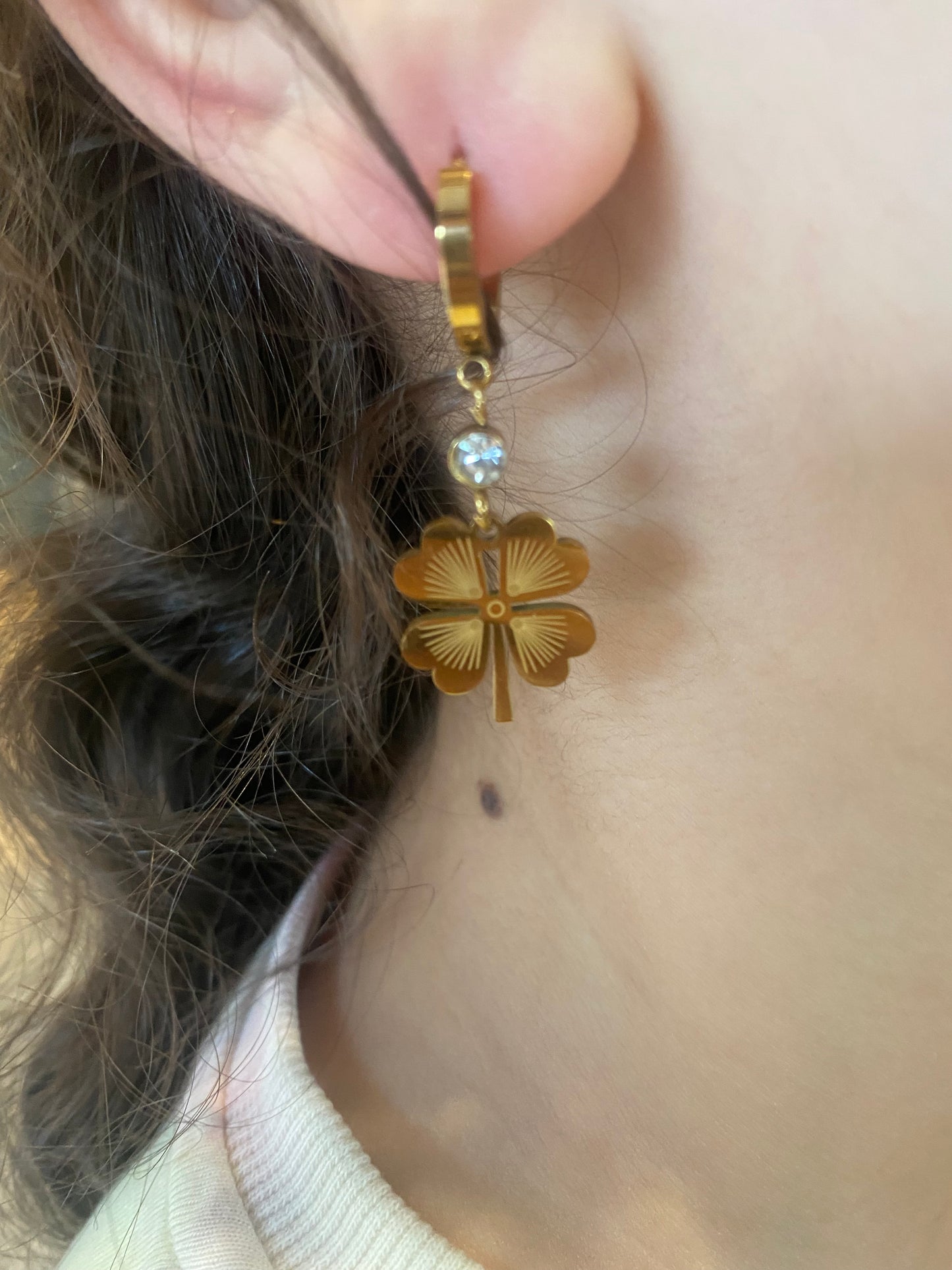 Boucle Anna trèfle