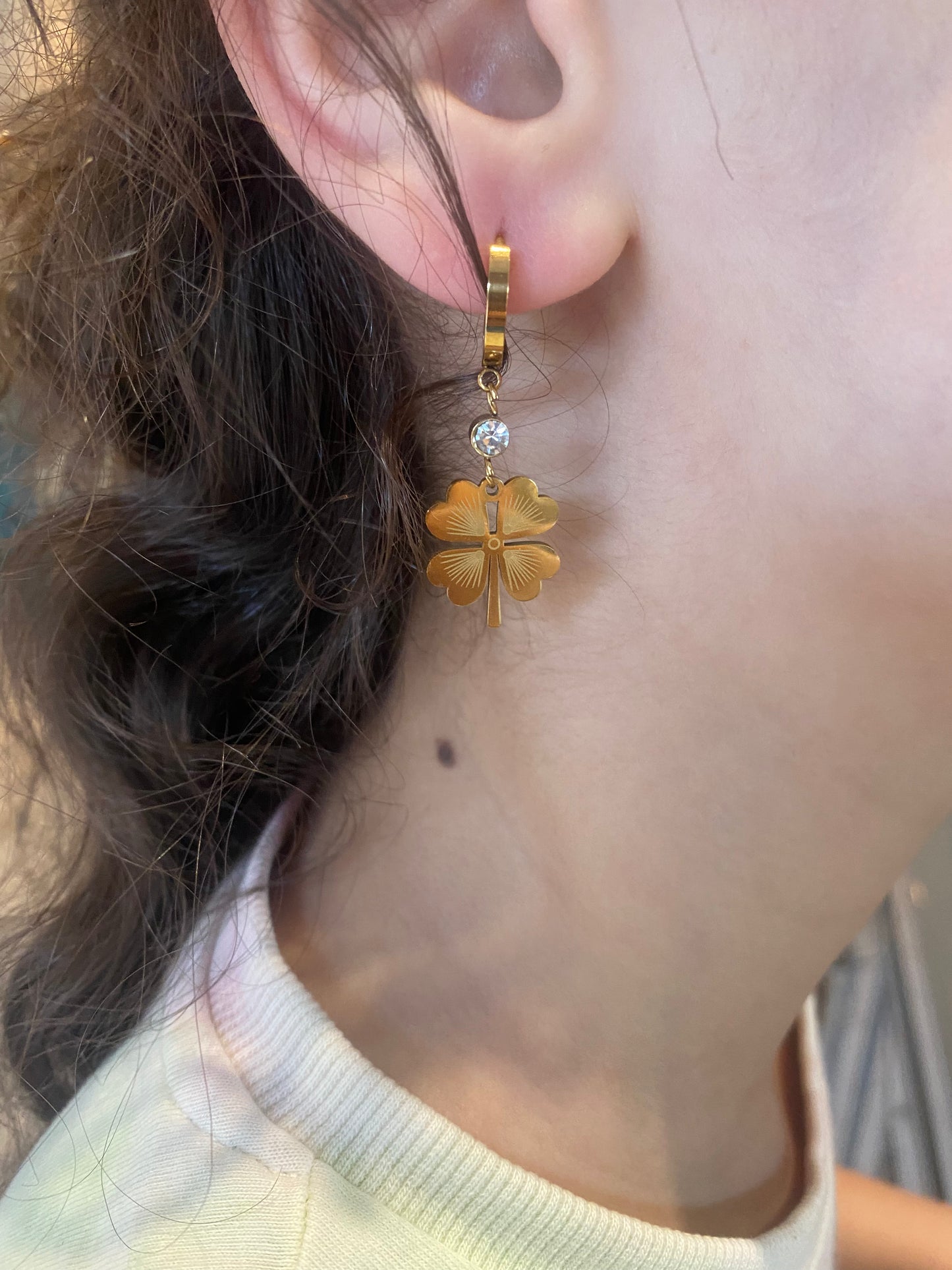 Boucle Anna trèfle