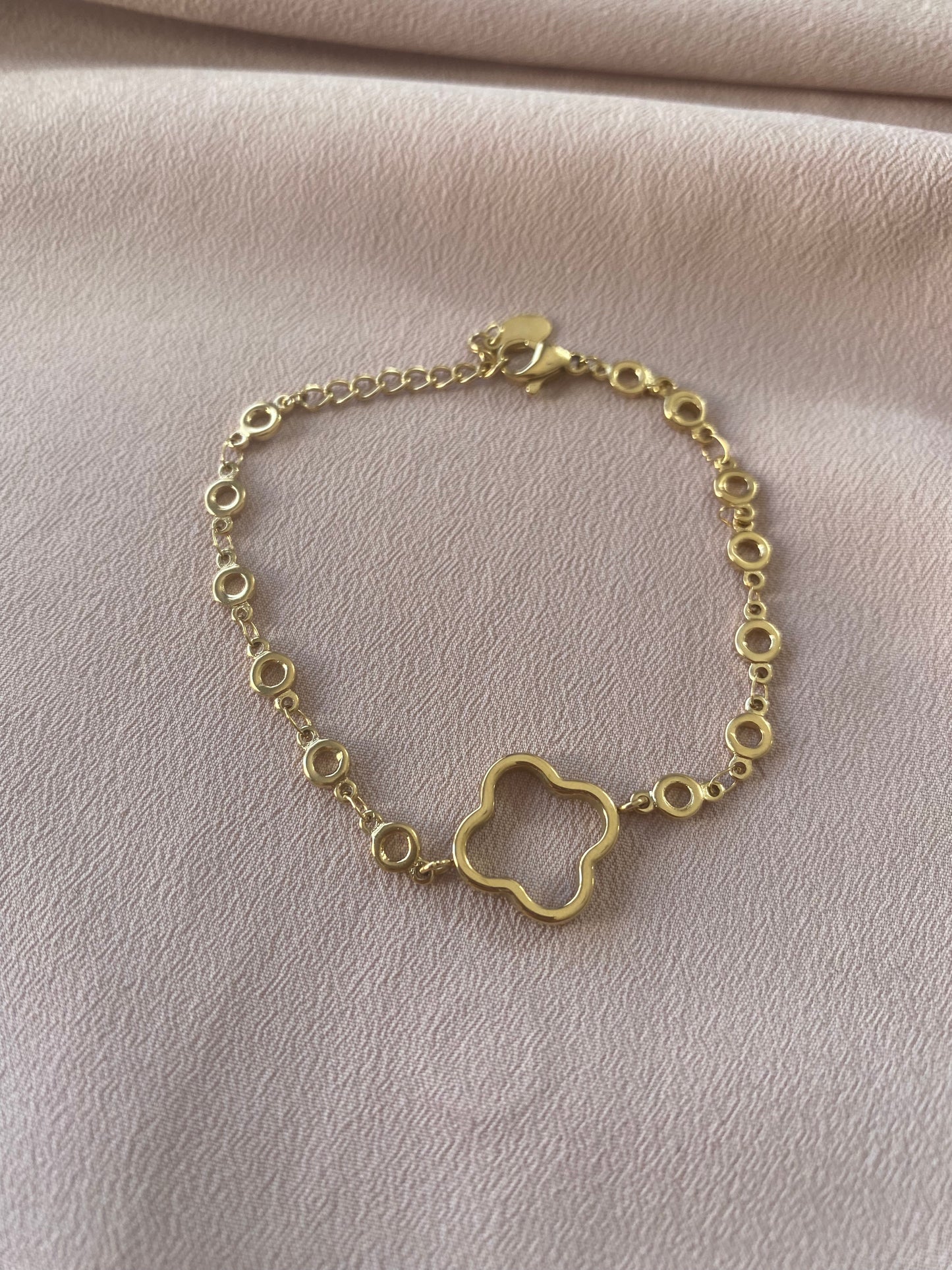 Bracelet pleins trèfle