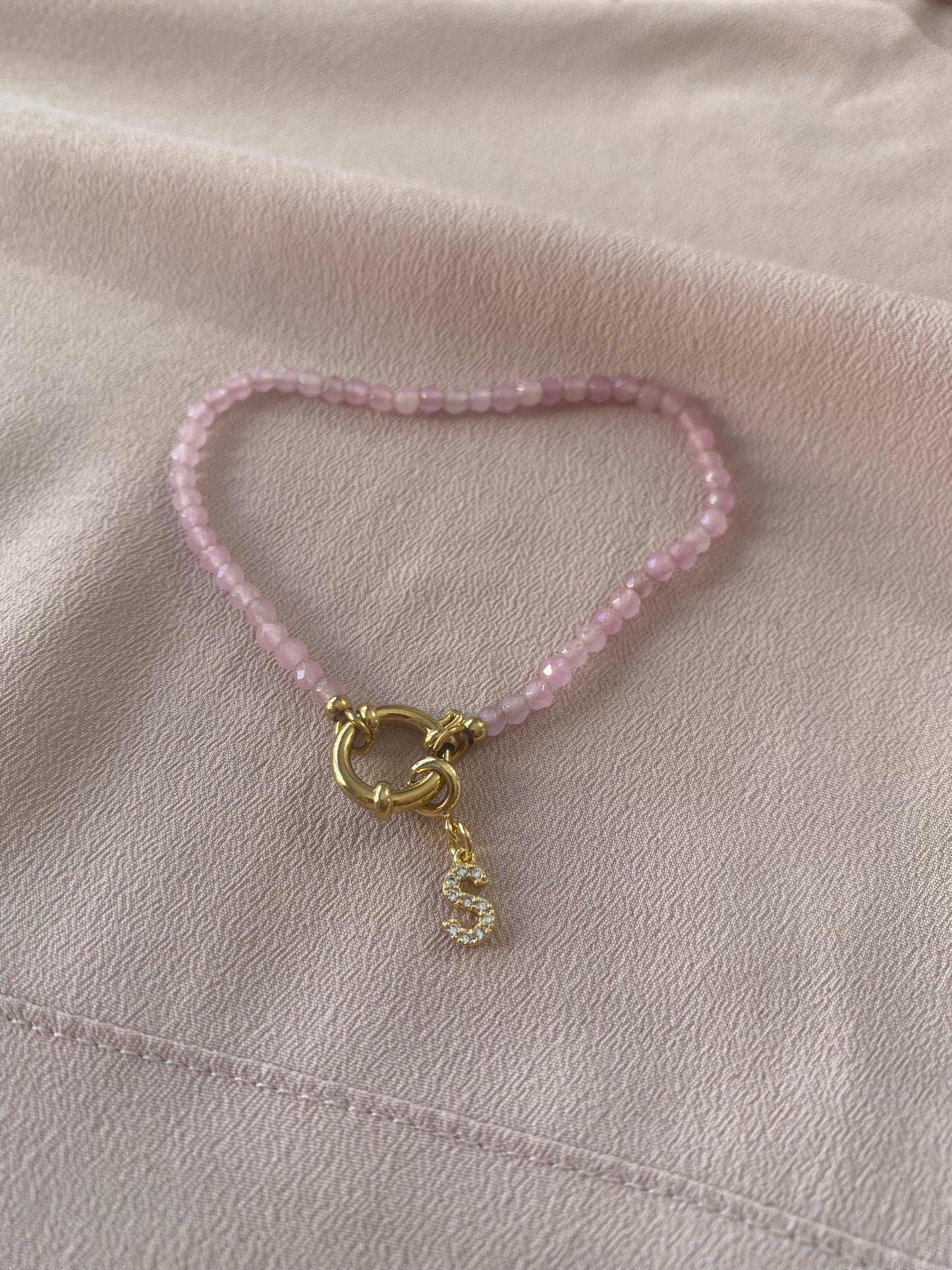 Bracelet avec lettre