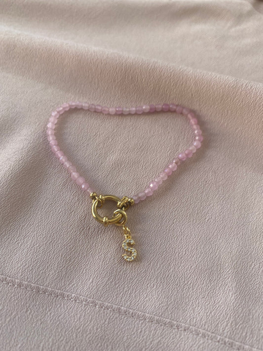 Bracelet avec lettre