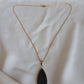 Collier pierre agate