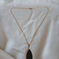 Collier pierre agate