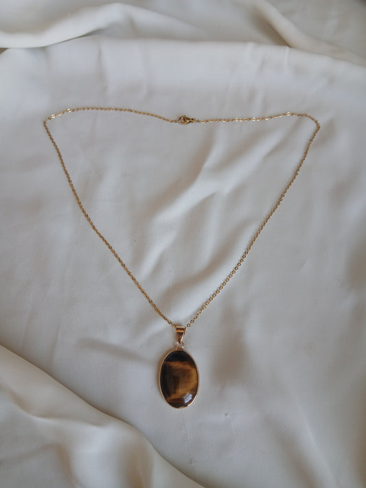 Collier œil du tigre