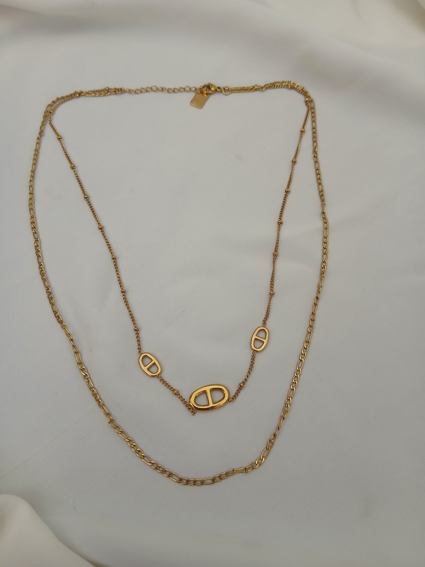 Double collier inspiration Dior