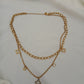 Double collier trèfle