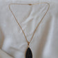 Collier pierre agate
