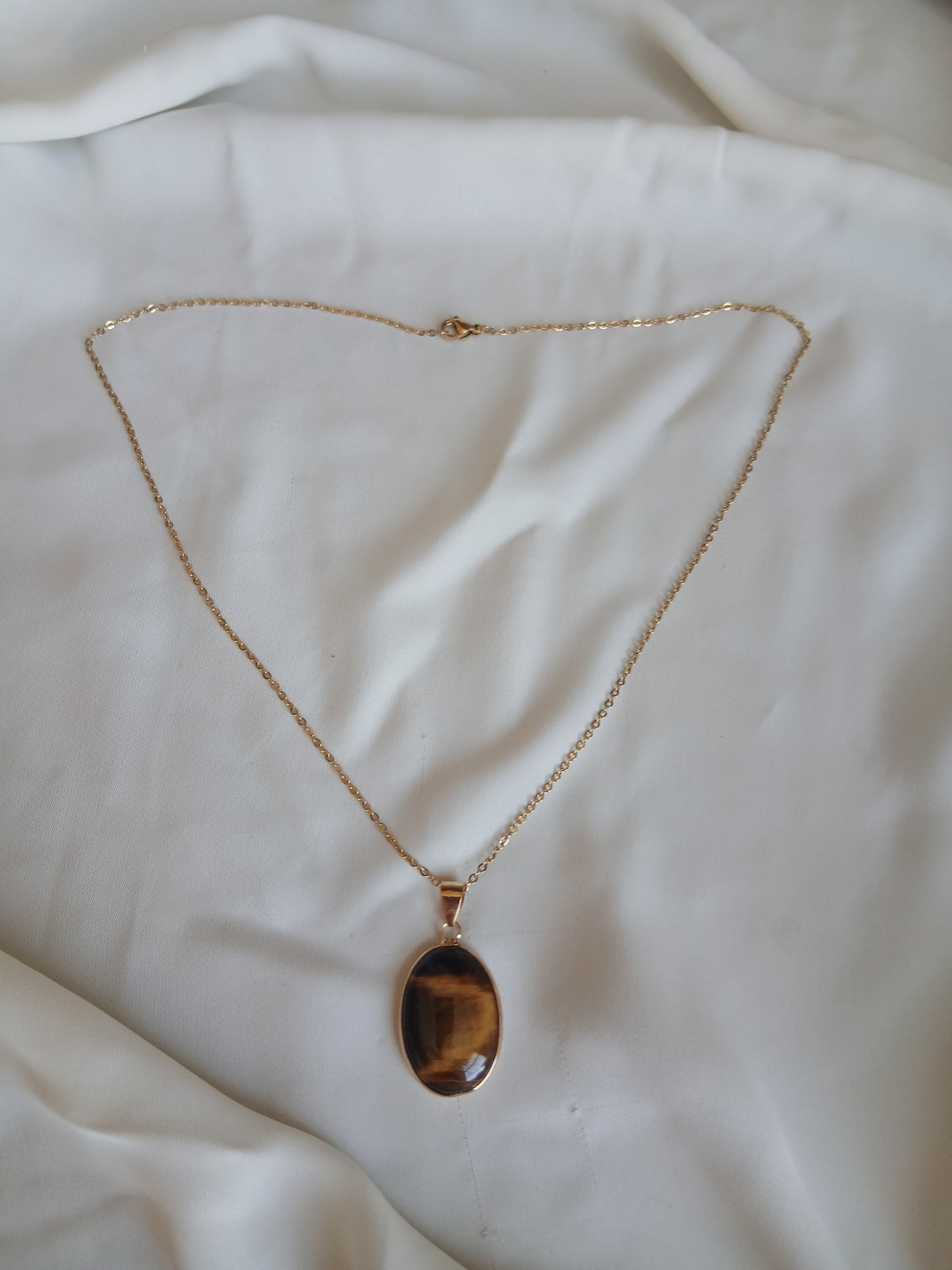 Collier œil du tigre